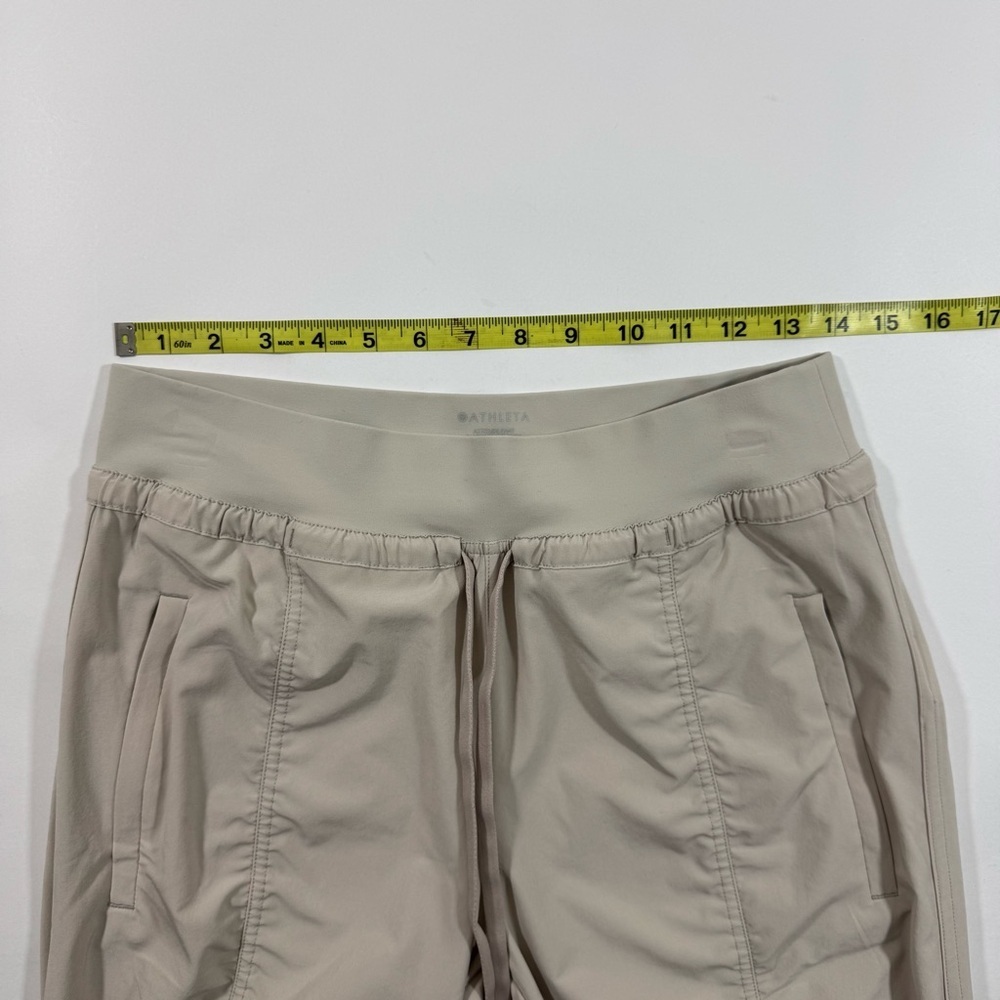 Athleta Attitude Jogger Pants Abalone Beige - Picture 8 of 10